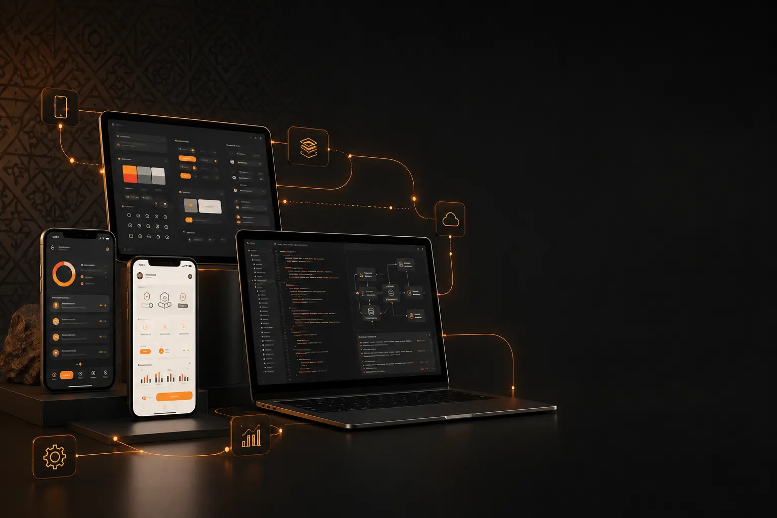 تطوير تطبيقات Android وiOS في SUMIX عبر التصميم والبرمجة والربط السحابي